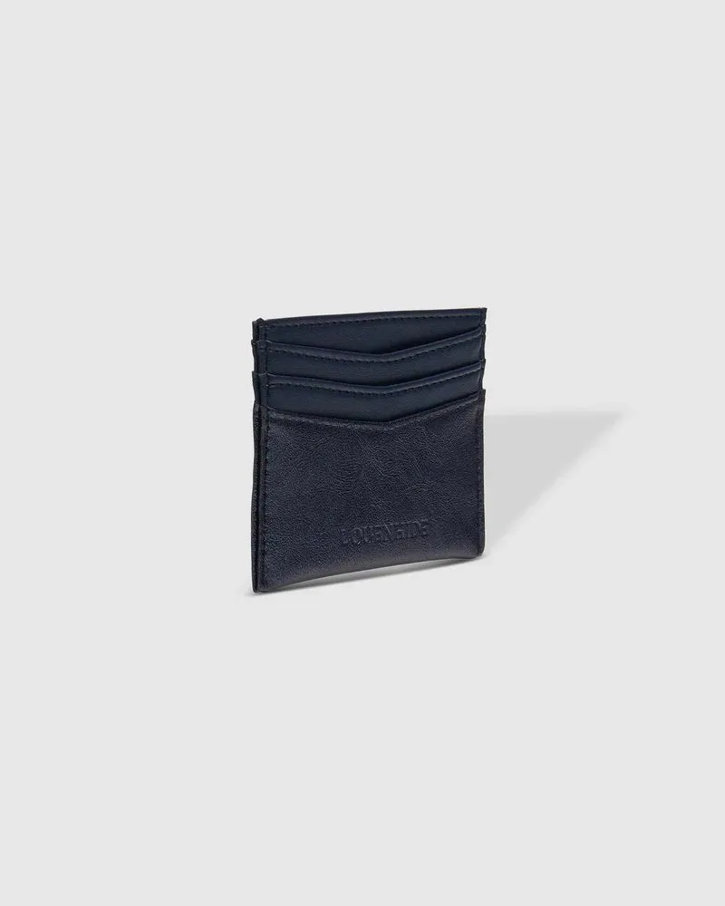 ADA CARDHOLDER METALLIC NAVY