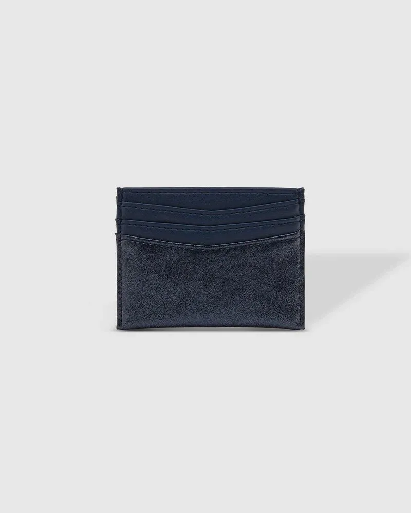 ADA CARDHOLDER METALLIC NAVY