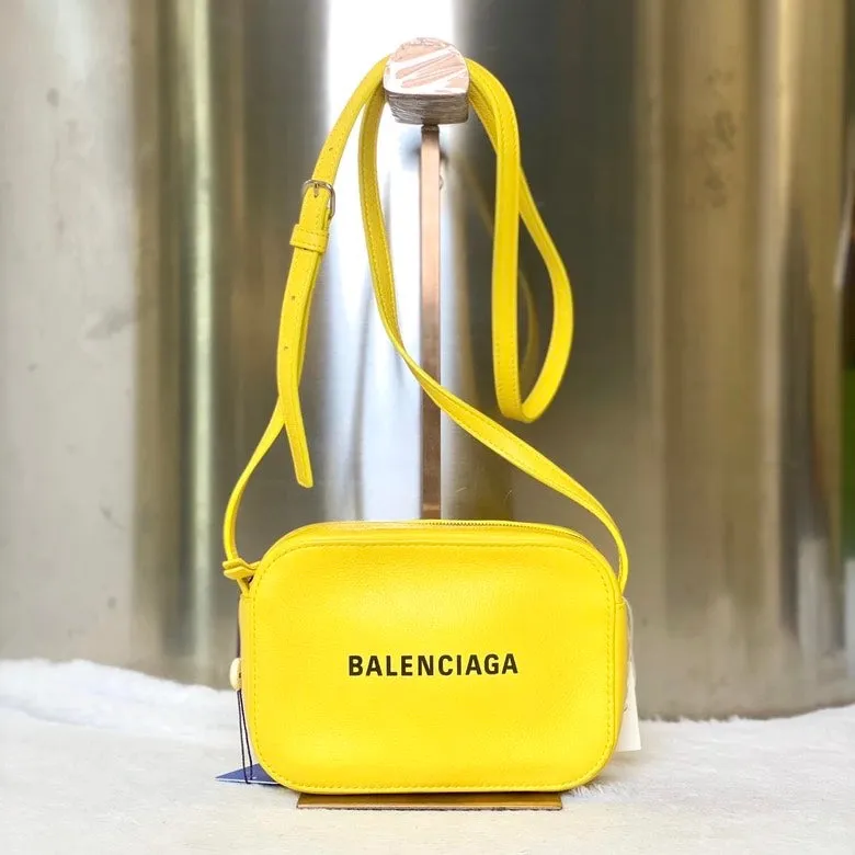 Balenciaga Everyday Yellow Crossbody Bag Small