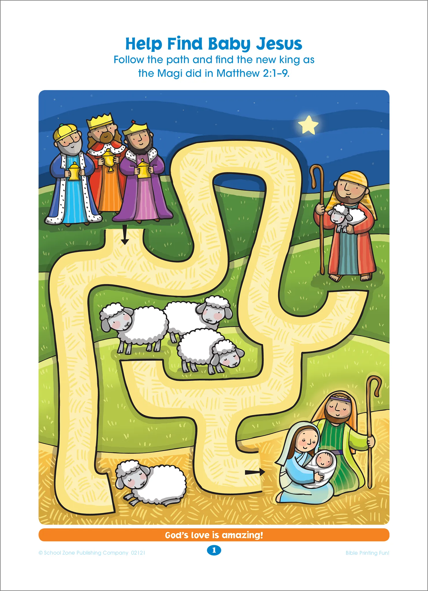 Bible Mazes Grades P-K Workbook