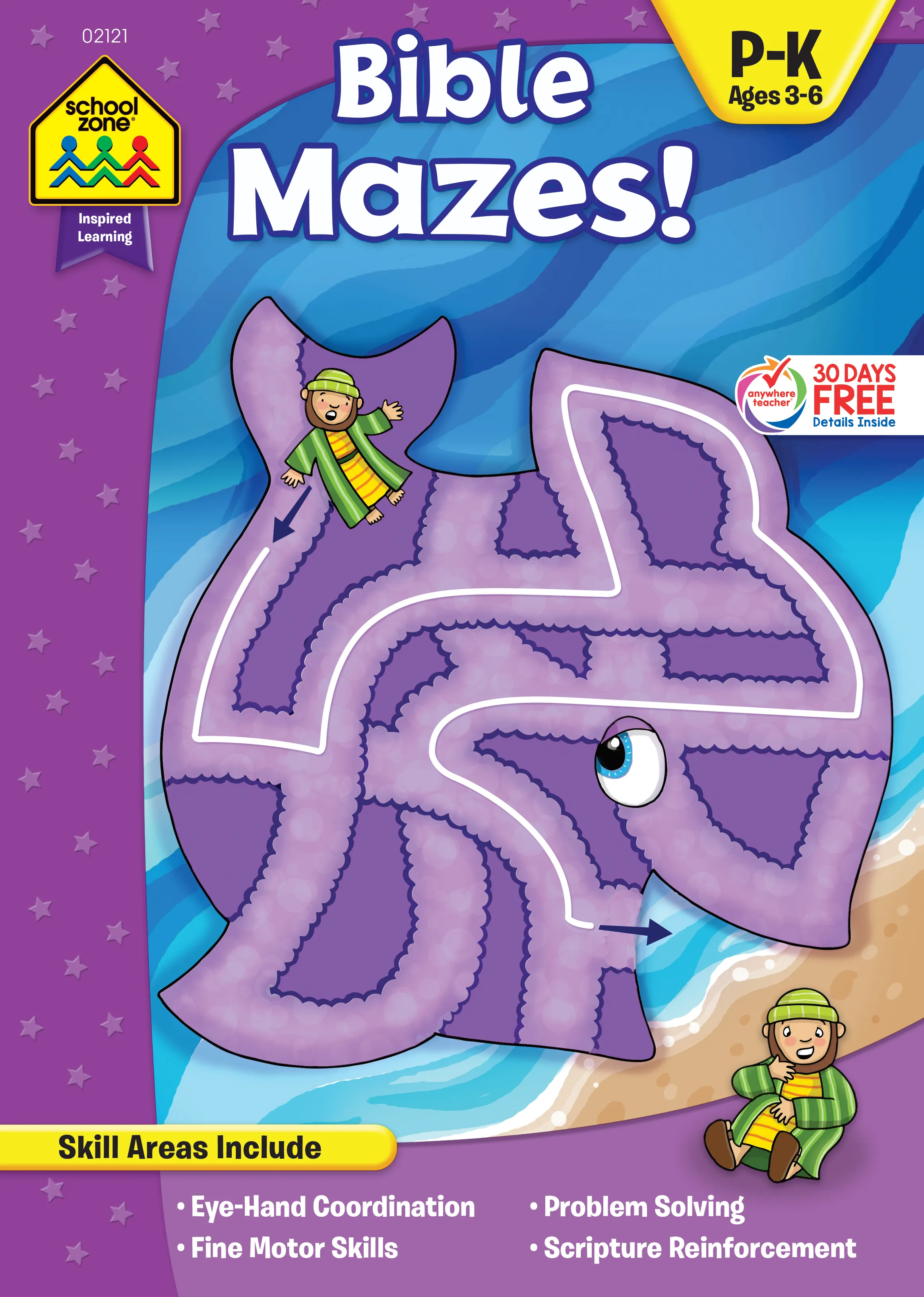 Bible Mazes Grades P-K Workbook