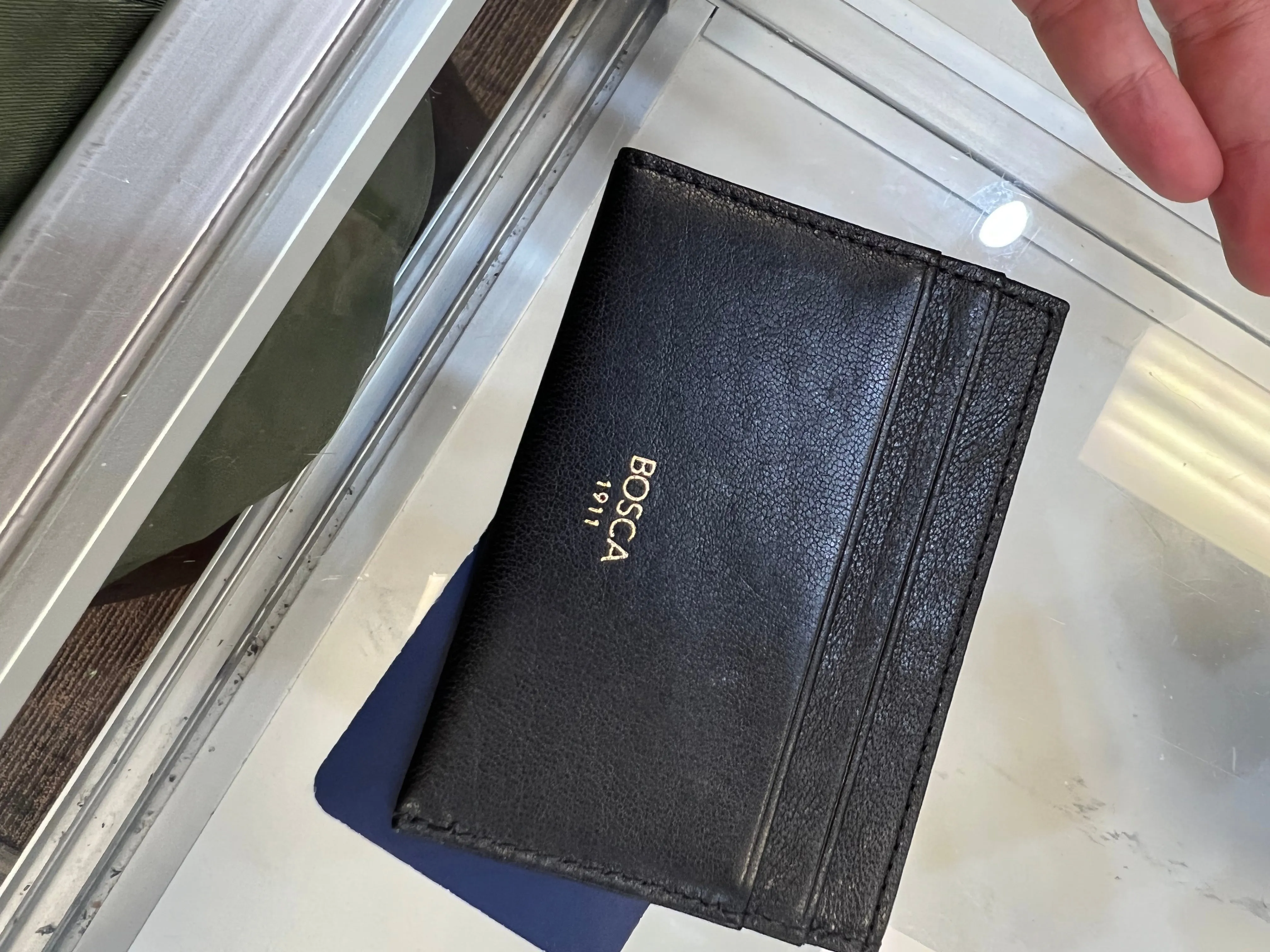 Bosca Napoli RFID Weekend Leather Wallet