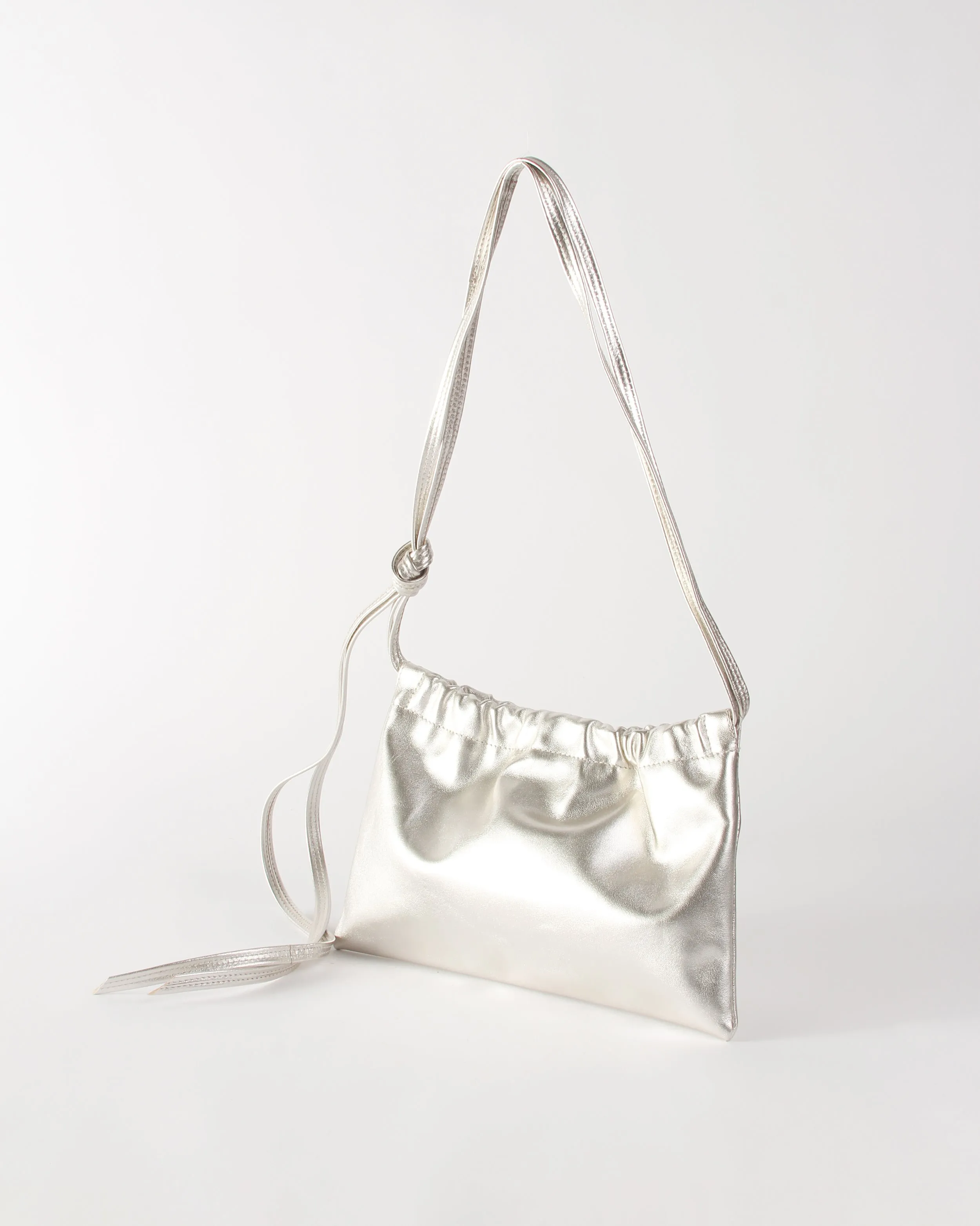 Camila Bag Leather Silver