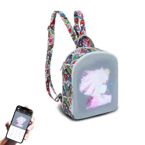 CRONY US-B003 AD LED Advertising display Backpack Connect mobile APP or computer via WIFI to change picture video