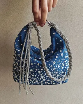 Denim Hobo Bag