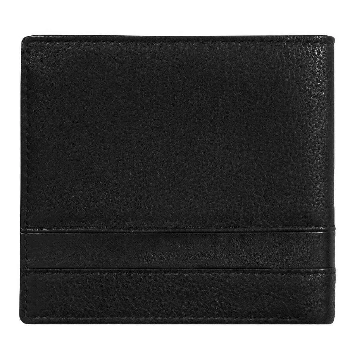 Dents Clyde Leather RFID Blocking Bifold Wallet - Black