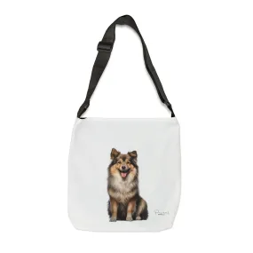 Finnish Lapphund Adjustable Tote Bag