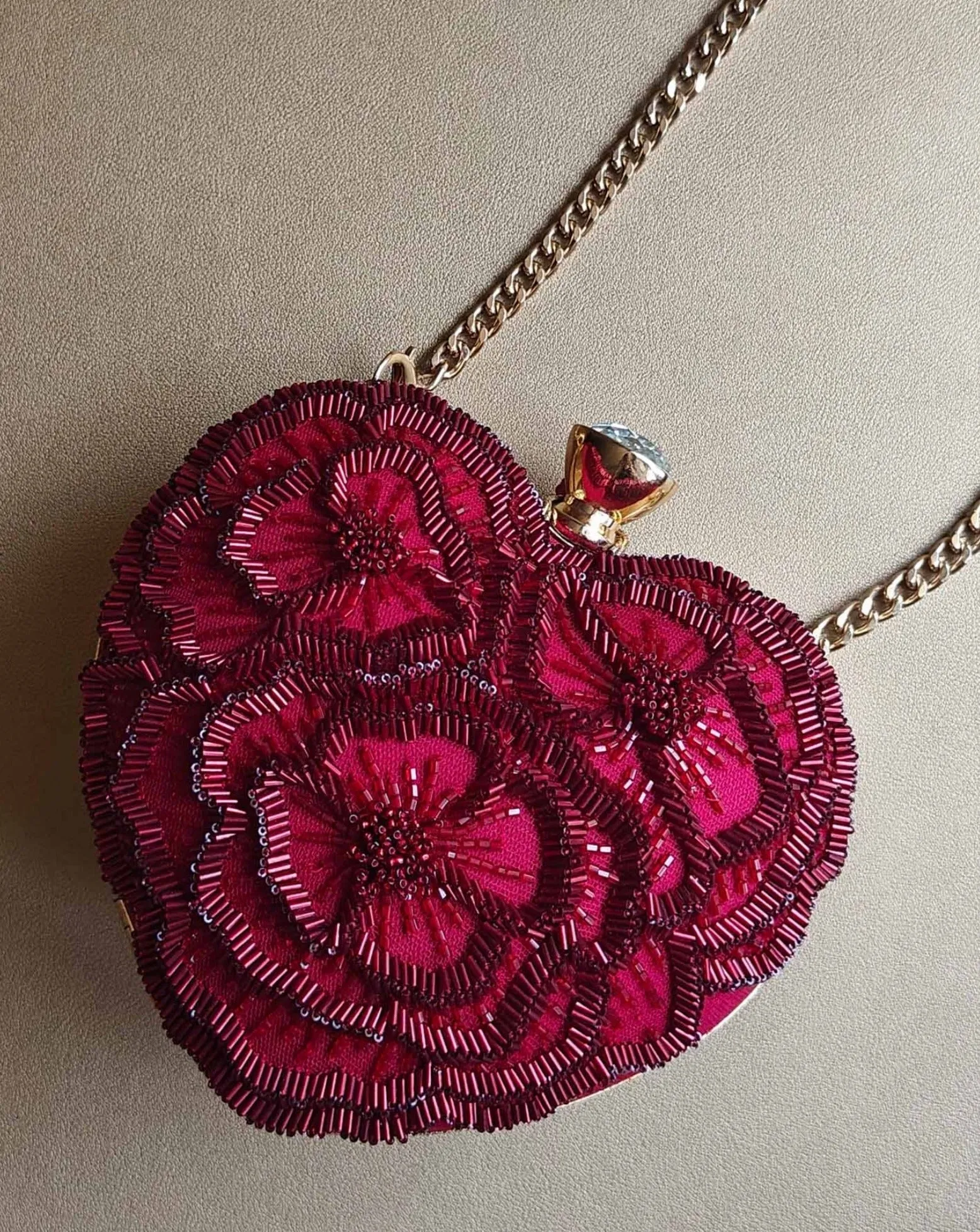 Floral Heart Bag