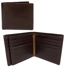 Golunski RFID Leather Wallet - Style: RF16 - Brown