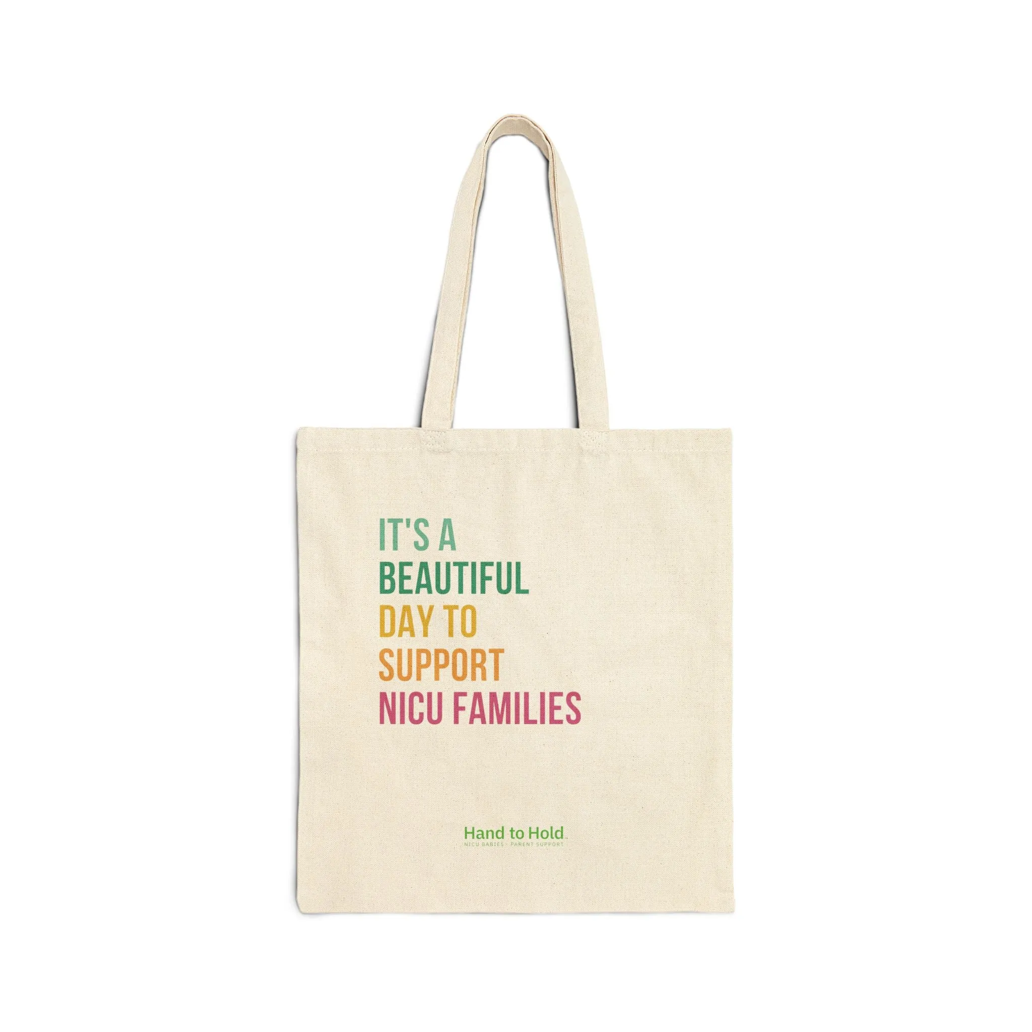 It's A Beautiful Day Canvas Tote