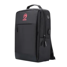 Marvo 15.6" Laptop Backpack with USB Charging Port - Black | 927496