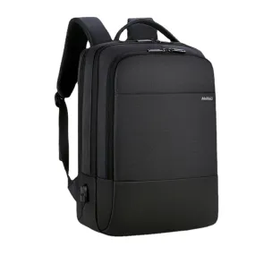 Men Large Capacity Waterproof USB Charging 15.6 Inch Laptop Bag Business Outdoor Backpack