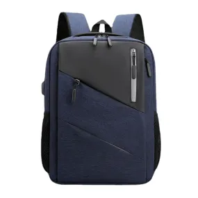 Men Large Capacity With USB Charging Business Travel Outdoor School Bag 14 Inch Laptop Backpack