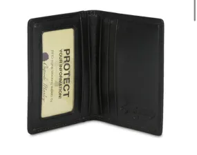 Osgoode Marley RFID 2-ID Card Case Leather Wallet- 1115