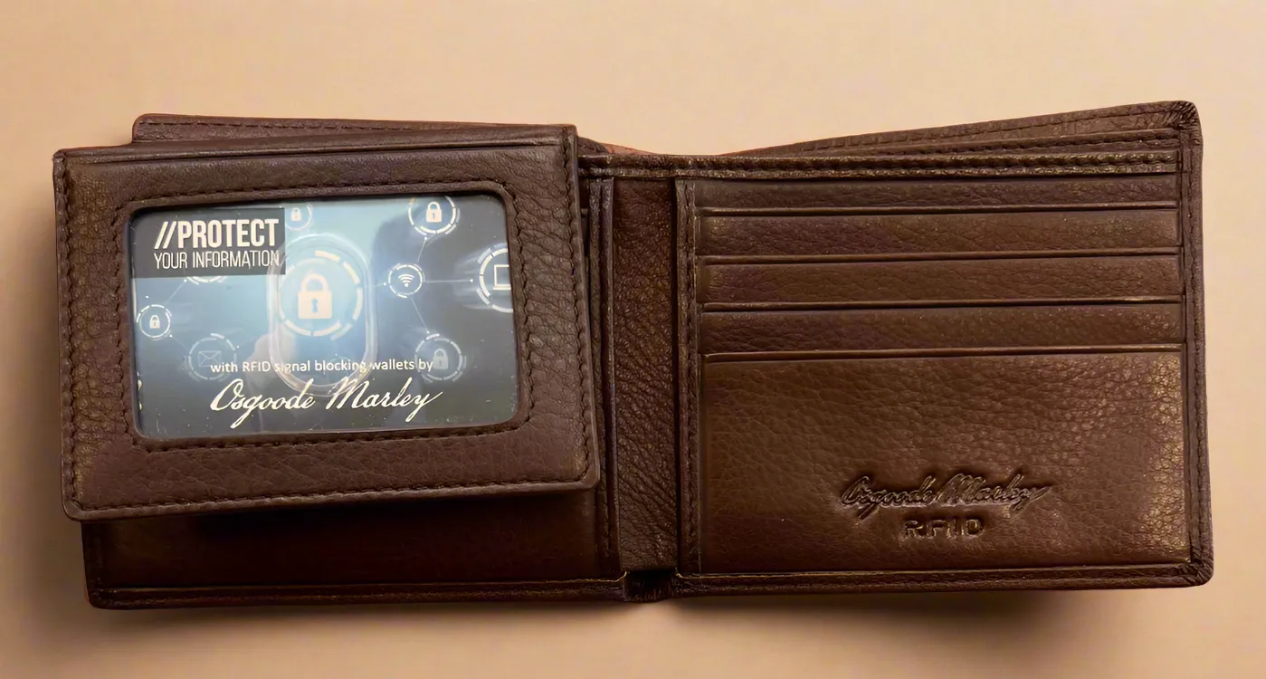 Osgoode Marley RFID ID Passcase Leather Wallet- 1232/1302