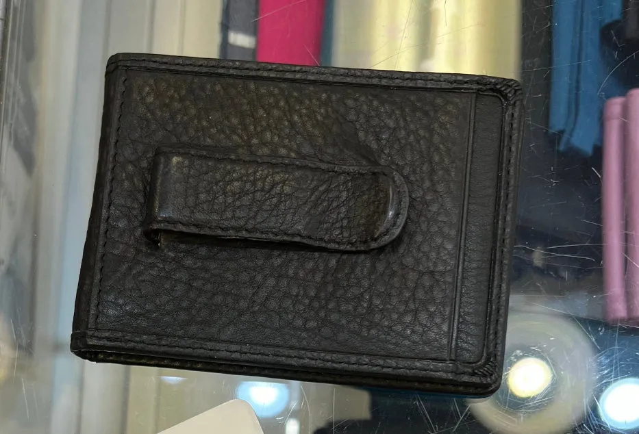 Osgoode Marley RFID Money Clip Leather Wallet- 1210