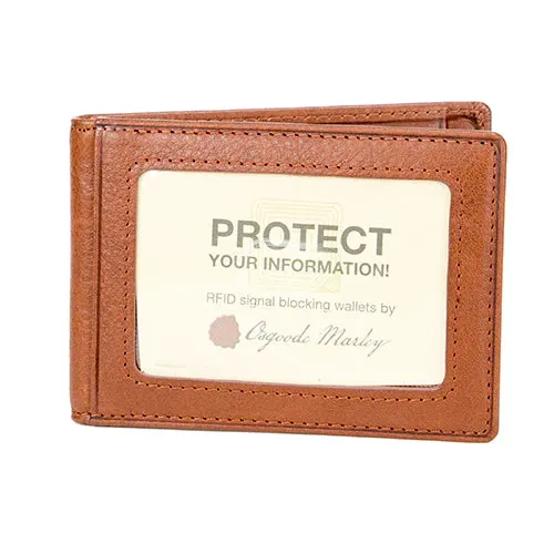 Osgoode Marley RFID Money Clip Leather Wallet- 1210