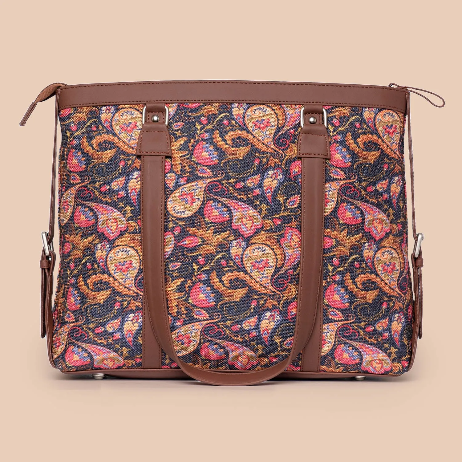 Paisley Print Women's Office Bag