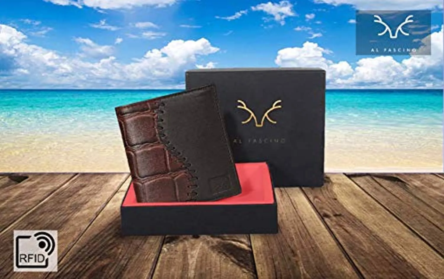 Stylish RFID Protected Genuine Leather Wallet