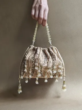 The Pouch Bag in Gold