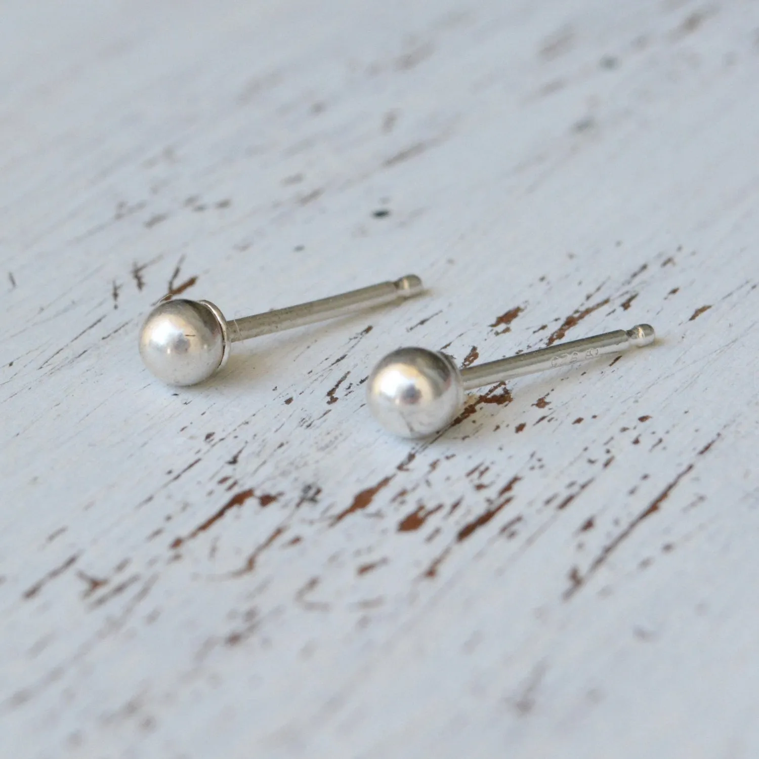 Tiny Dot Gold Filled stud Earrings