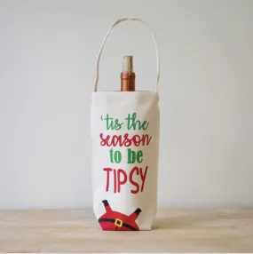 Tipsy Wine Gift Tote