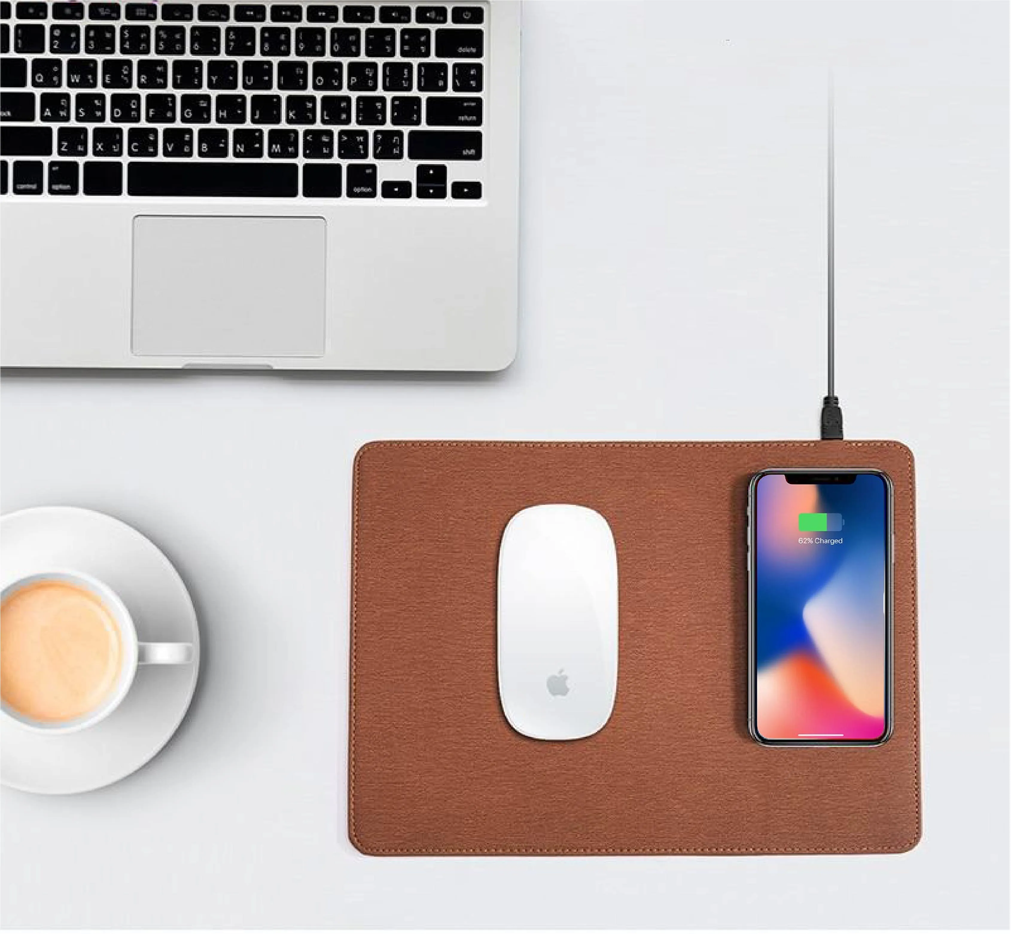 Wireless Charging Mouse Pad